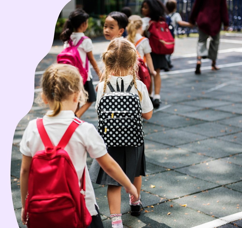 Enfants à l'école